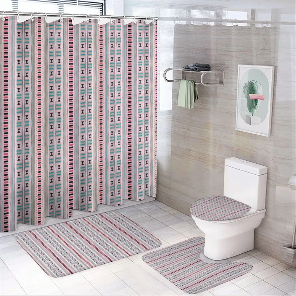 Geometric Kente Stripes Motif — Your design