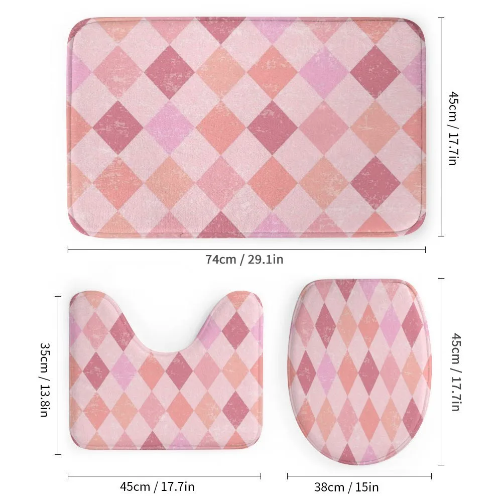 Harlequin Diamond Pattern — Detail 1