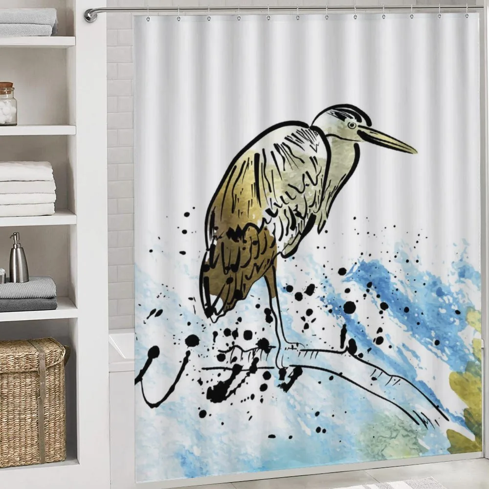 Heron Bird in Design — Detail 4