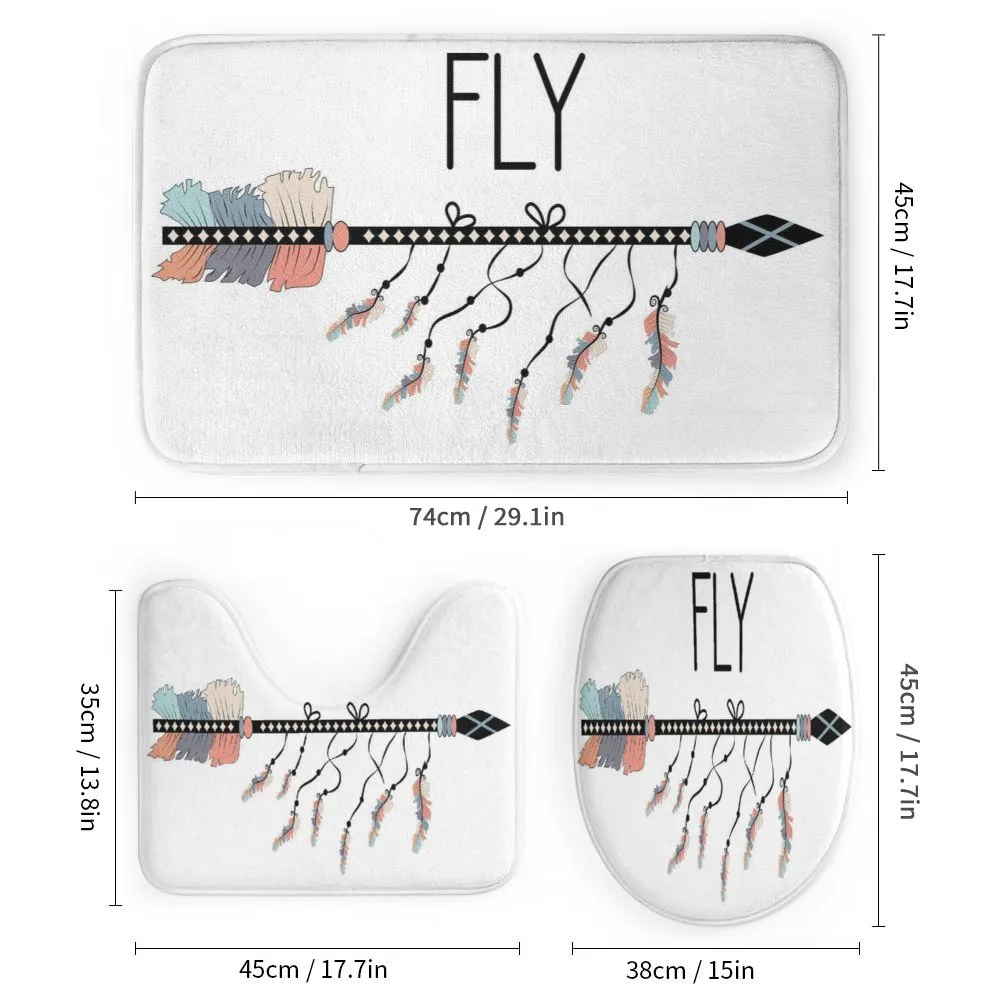 Native Arrow and Feather Fly — Detail 1