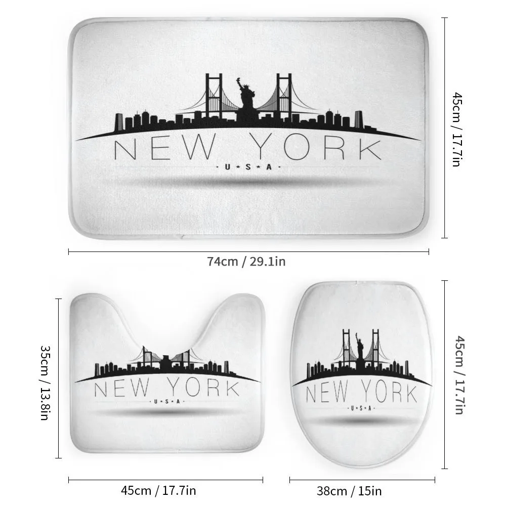 New York USA Wording Landmarks — Detail 1