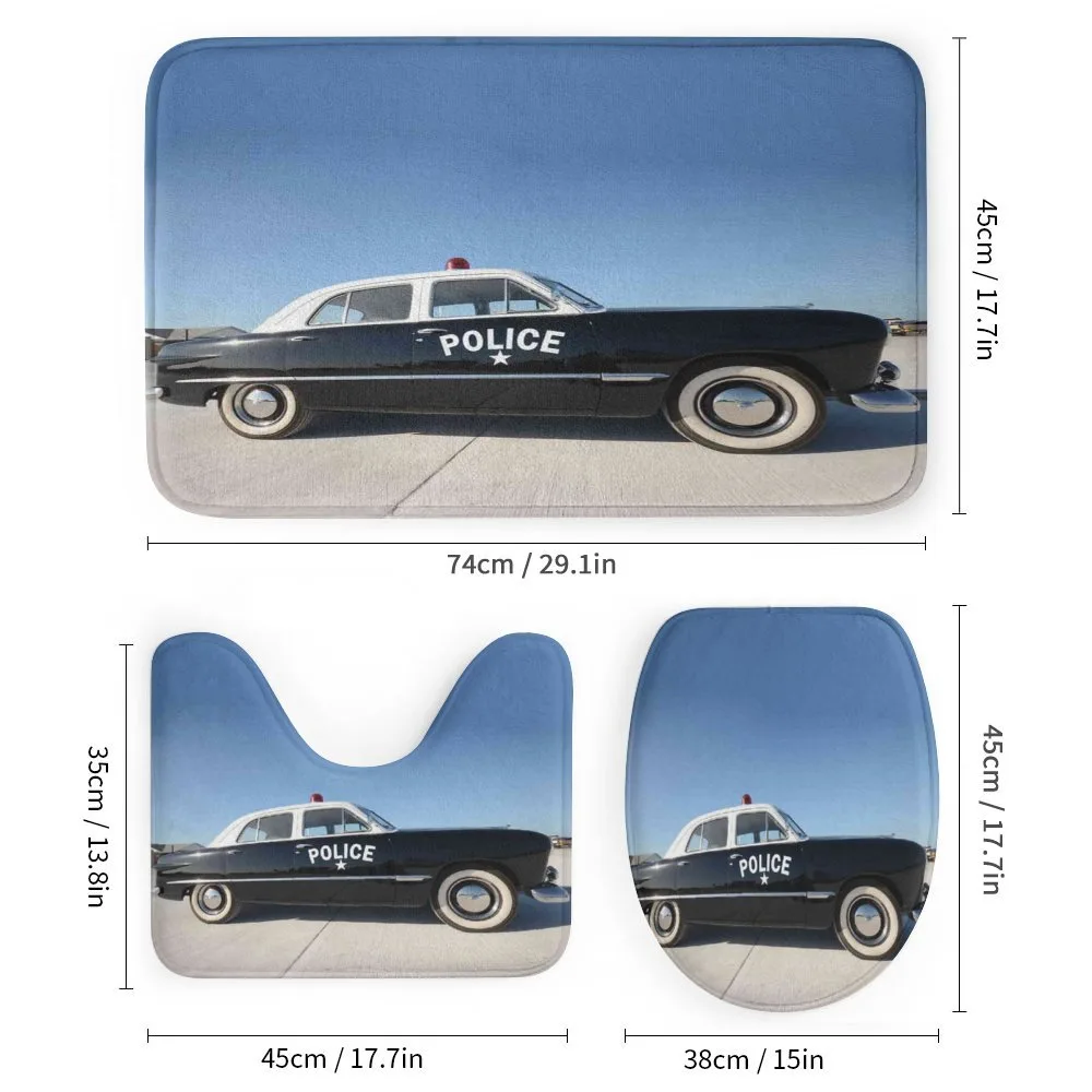 Old Police Car Digital — Detail 1
