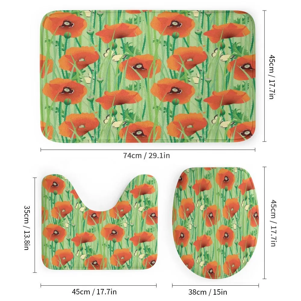 Poppy Flowers Field — Detail 1