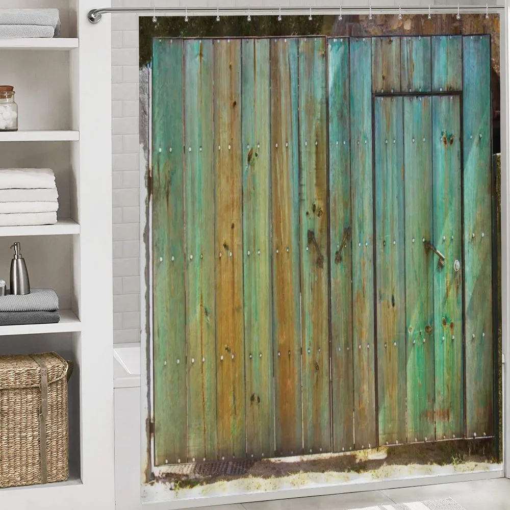 Rustic Old Wooden Gate — Detail 4