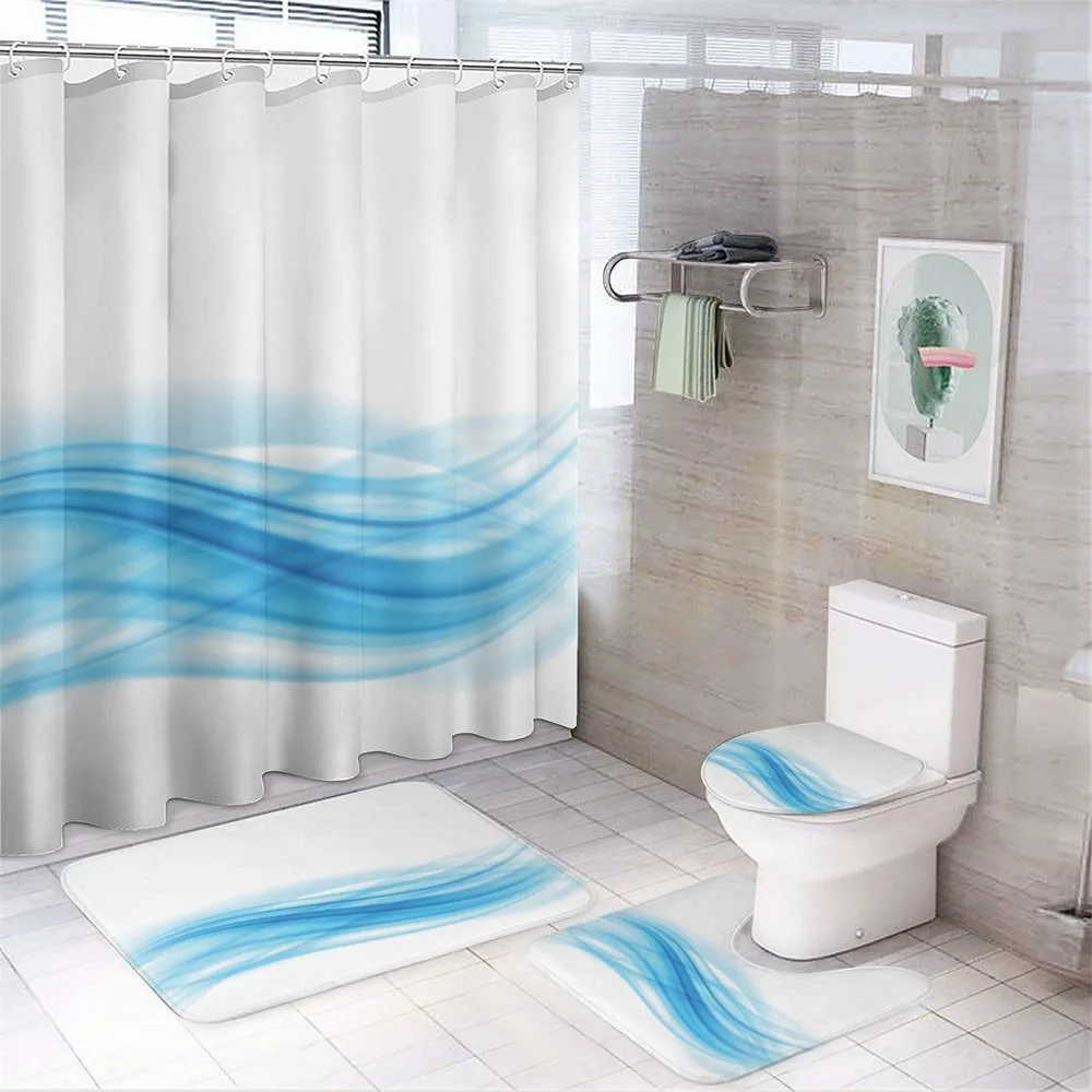 Smooth Wavy Lines Stream Flow — Your design