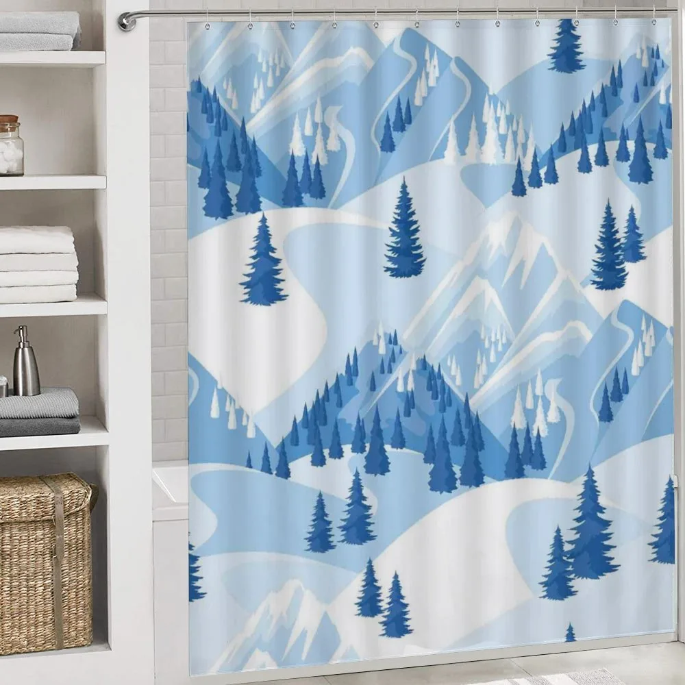 Snowy Fir Forest — Detail 4
