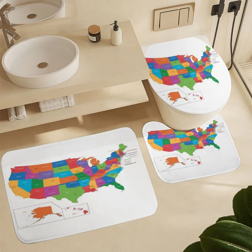 USA Map with States — Detail 5