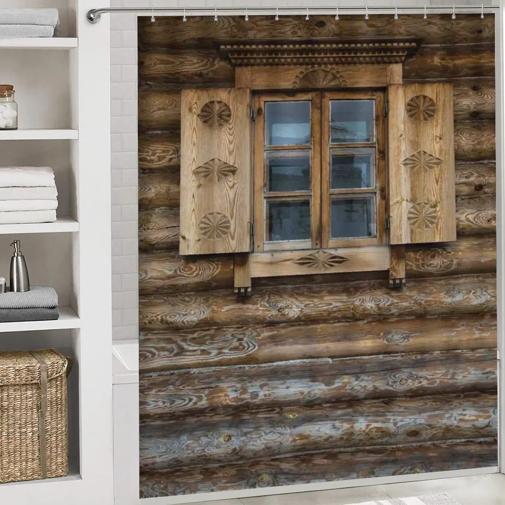 Wooden Cottage Shutter — Detail 4