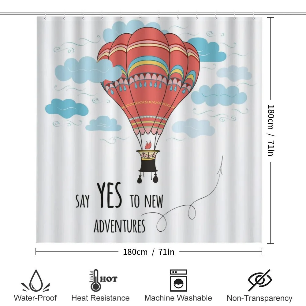Words Hot Air Balloon — Detail 2