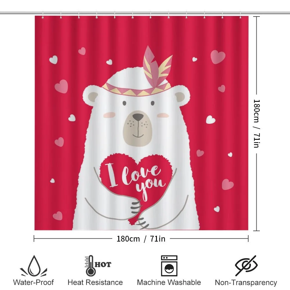Bear Holding a Heart — Detail 2