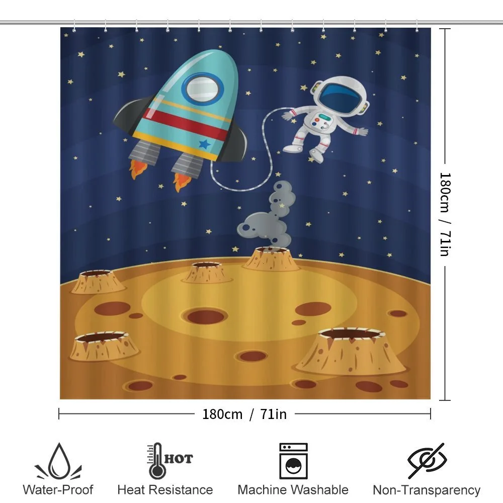 Cartoon Design Space Theme — Detail 2