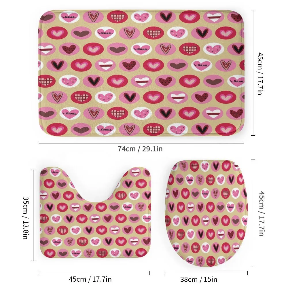 Cartoon Style Hearts — Detail 1