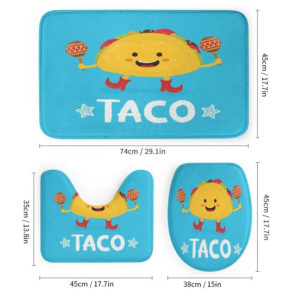 Dancing Funny Taco Cartoon — Detail 1