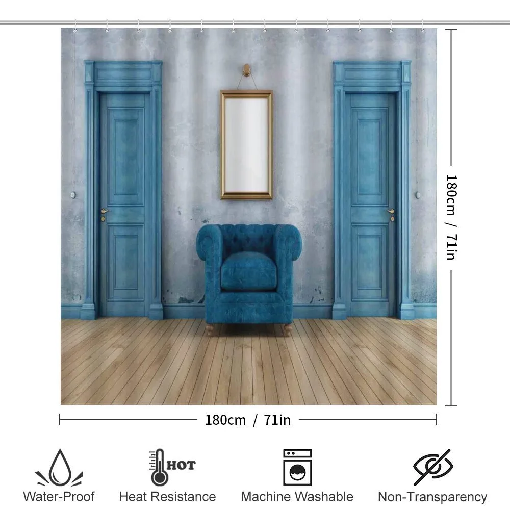 Empty Old Living Room — Detail 2