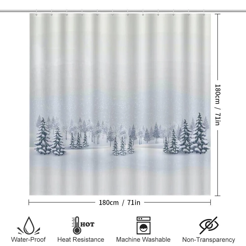 Foggy Weather Trees — Detail 2