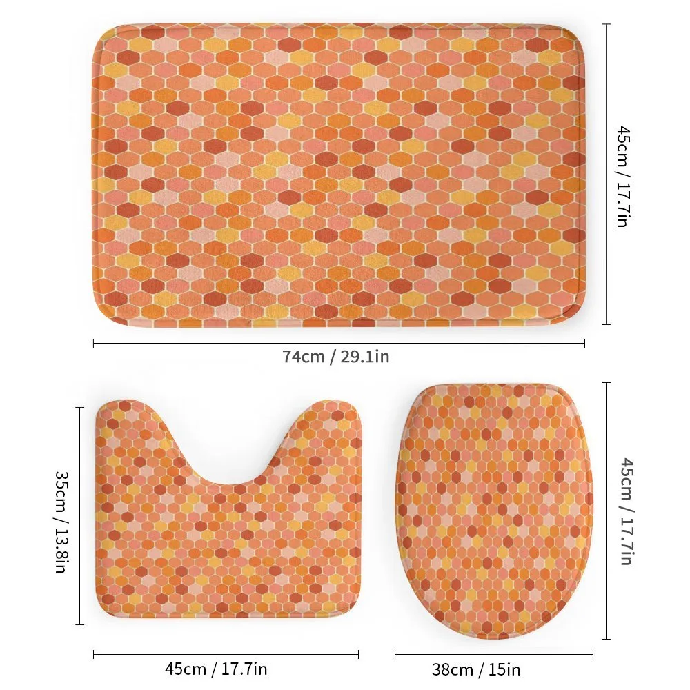 Gradient Honeycomb Shape — Detail 1