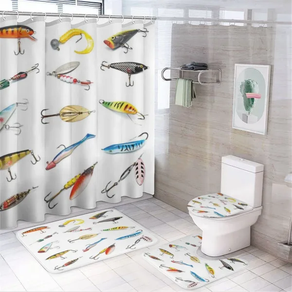 Hunting Hobby Leisure on a shower curtain