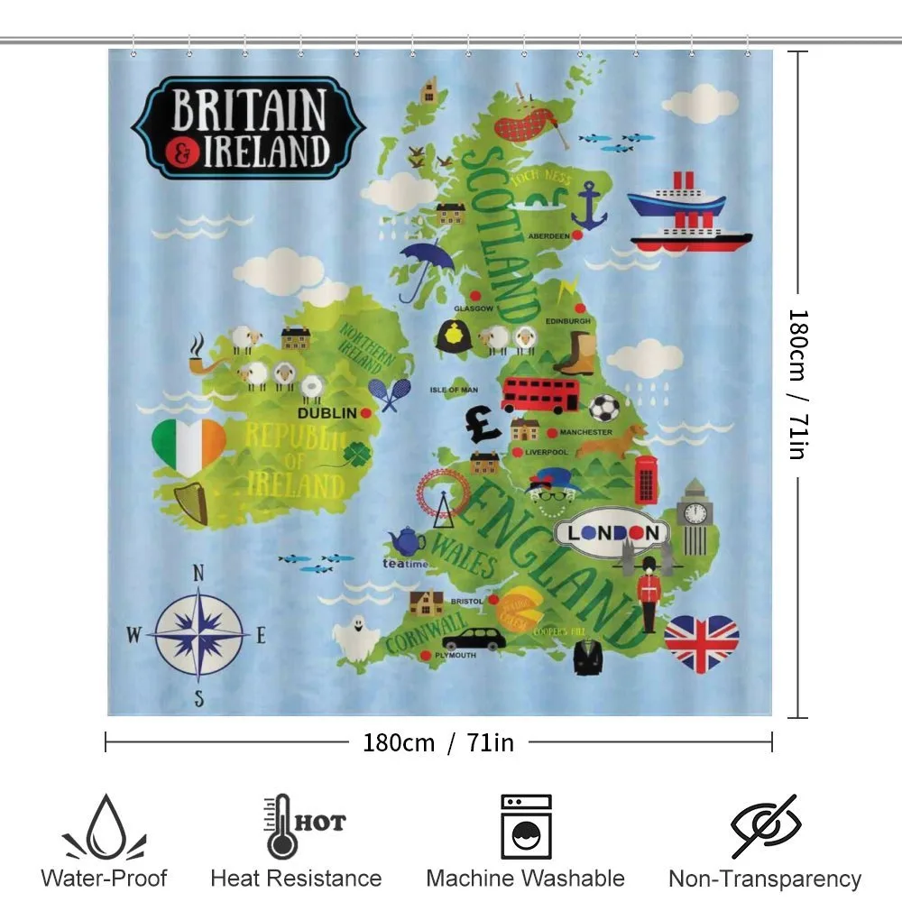 Maps of Britain Ireland — Detail 2