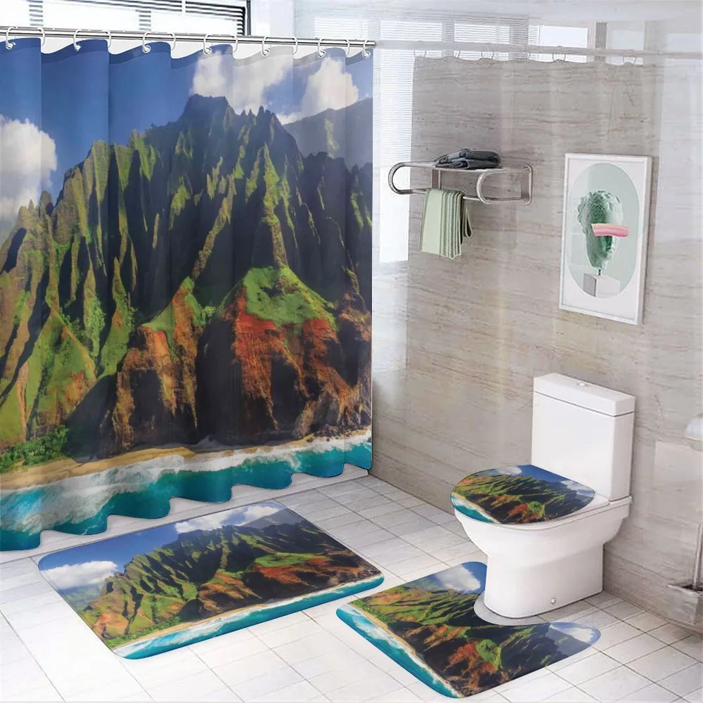 Mountain Ocean Clouds — Your design
