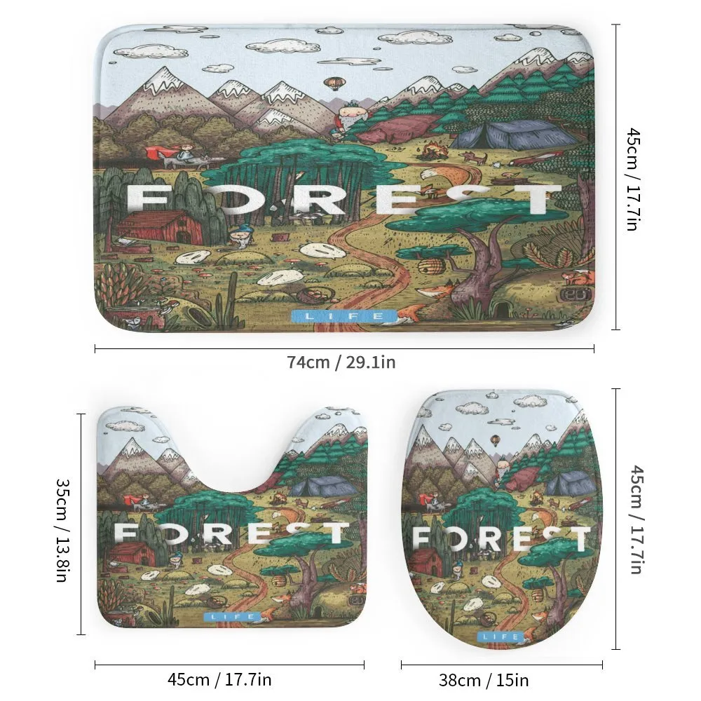 Mountain Range Valley — Detail 1