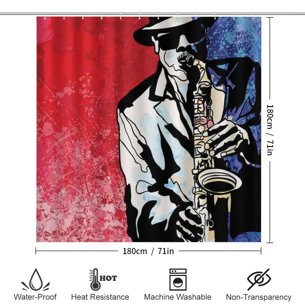 Musician Playing Saxophone — Detail 2