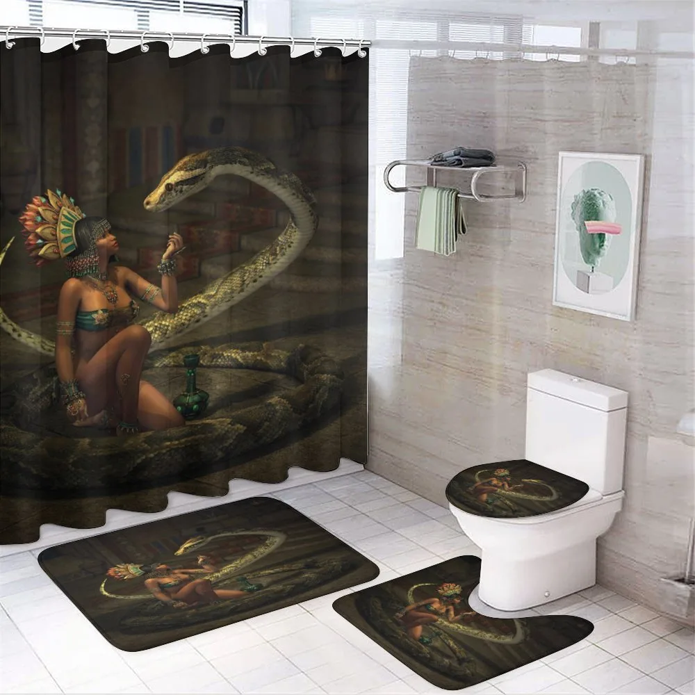 Mystery Girl Huge Snake — Your design