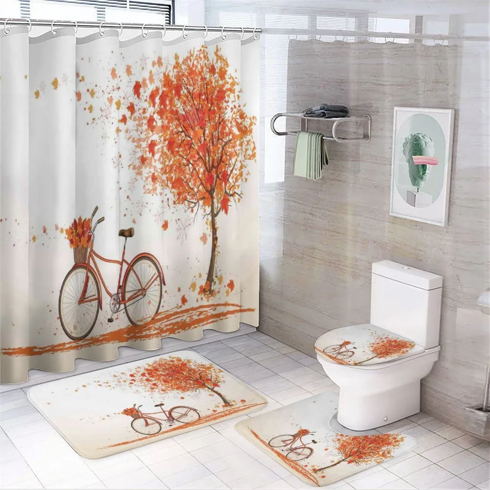 Orange Autumn Tree — Your design