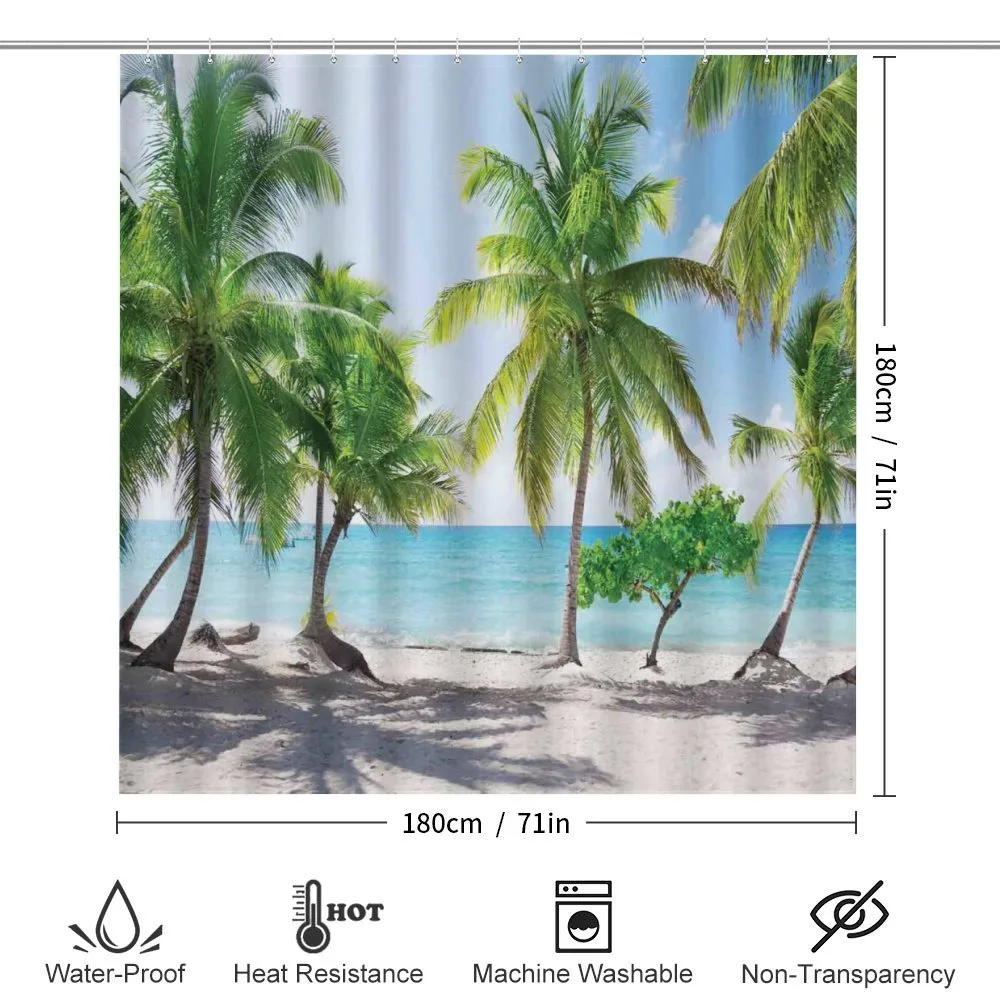 Palm Trees Island Shore — Detail 2