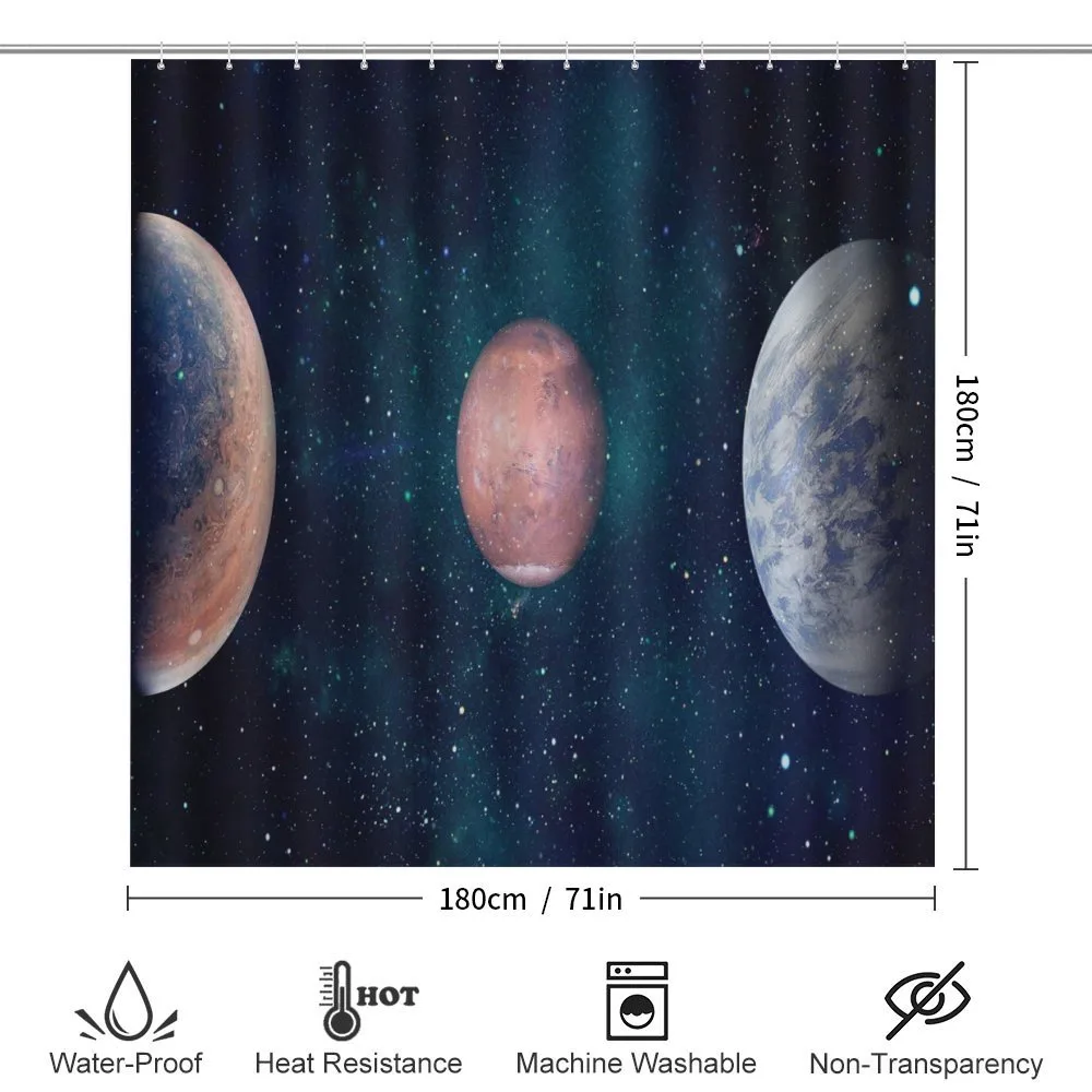 Planets Starry Galaxy Space — Detail 2