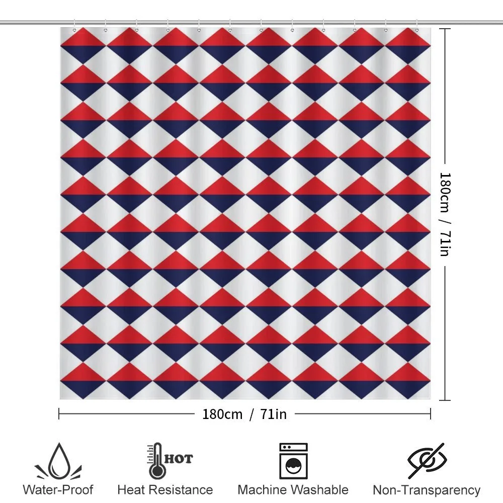 Red Half Triangles — Detail 2