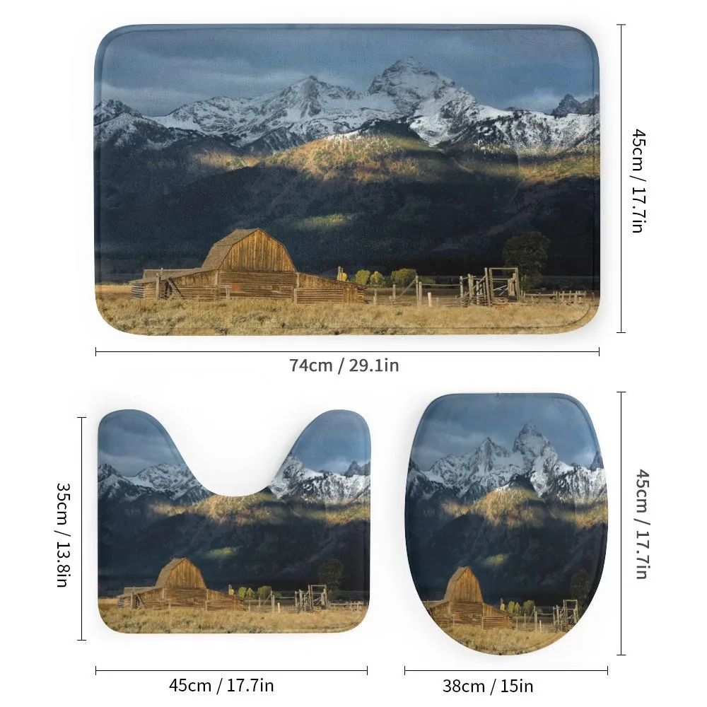 Rustic Wooden Hut Mountains — Detail 1