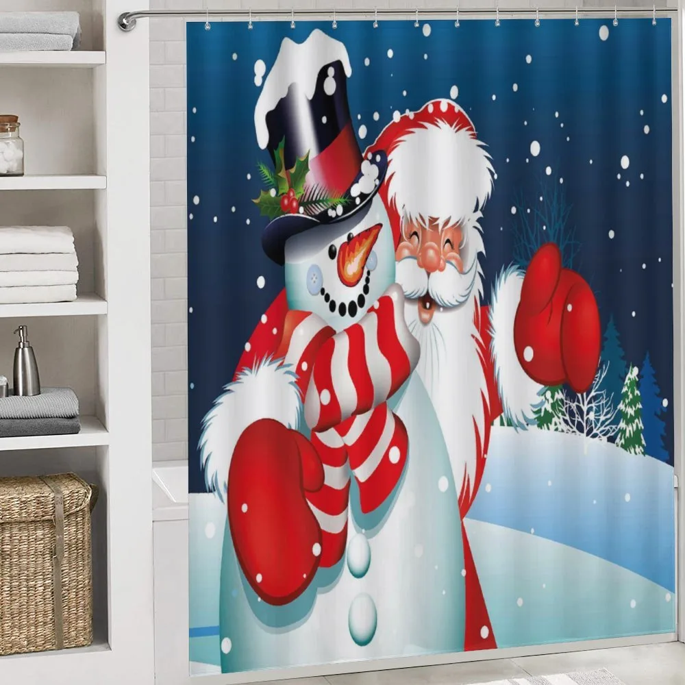 Santa Snowman Hug — Detail 4