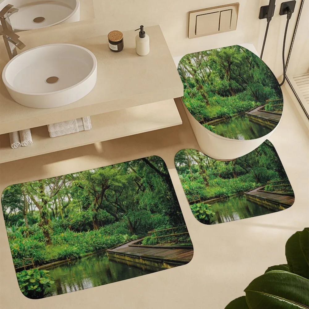 Wild Exotic Forest Pier — Detail 5