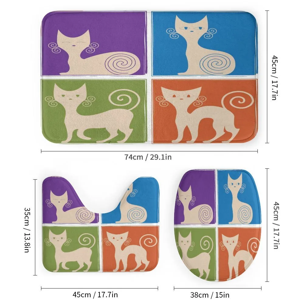 Cartoon Cats Emotions — Detail 1