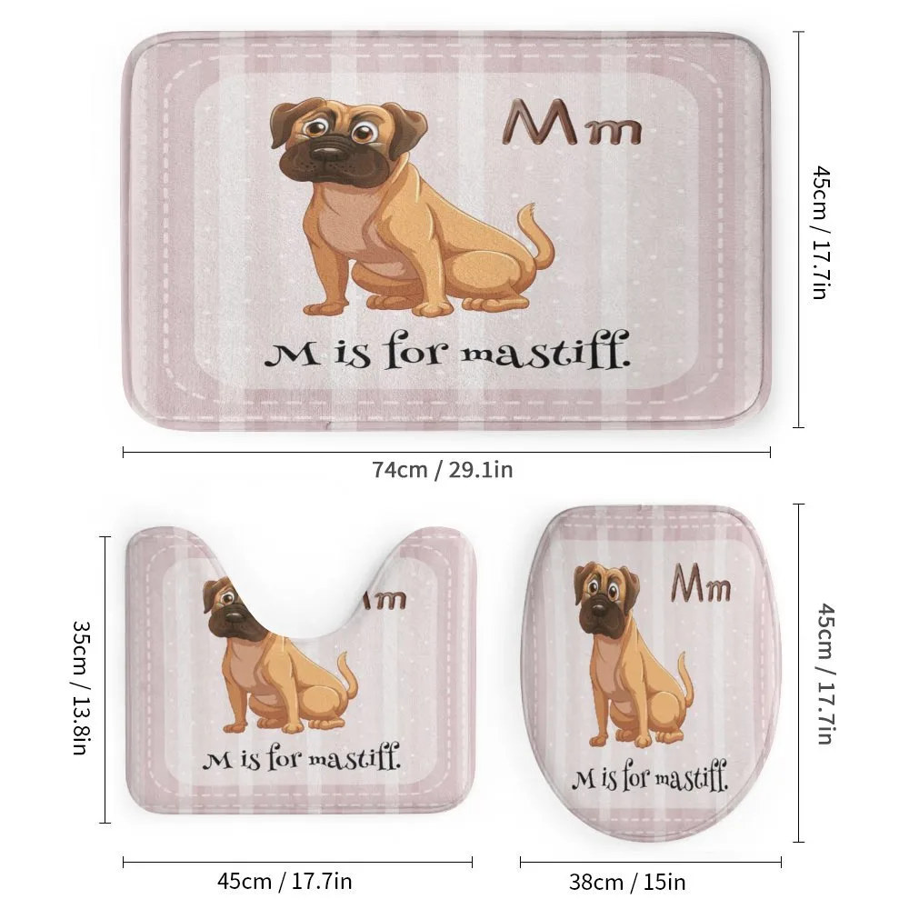 Cartoon English Mastiff — Detail 1
