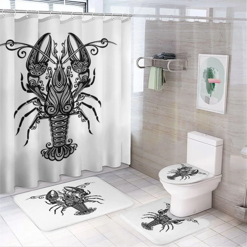 Curvy Ornament Lobster — Your design