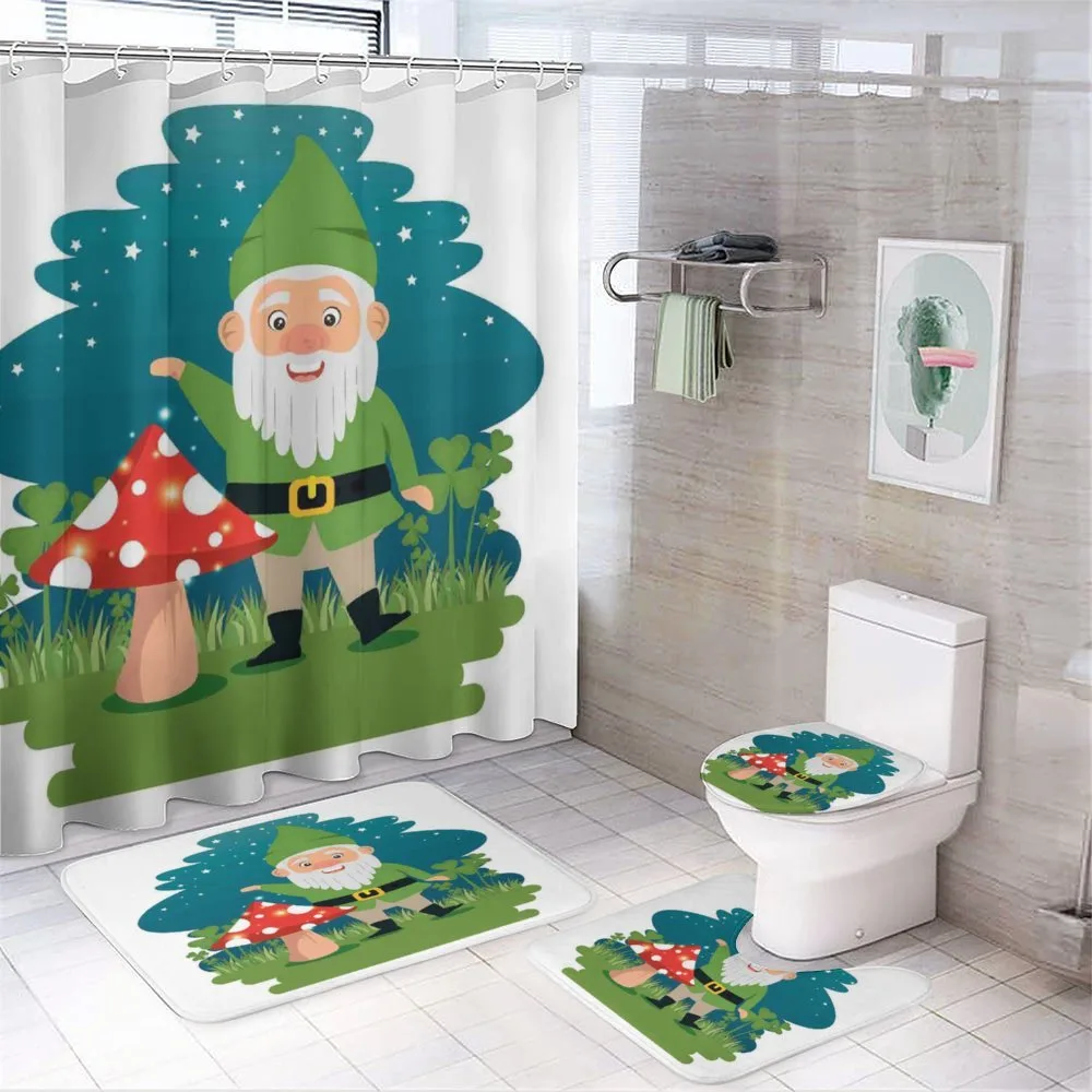 Elf with Mushroom in Forest — Your design