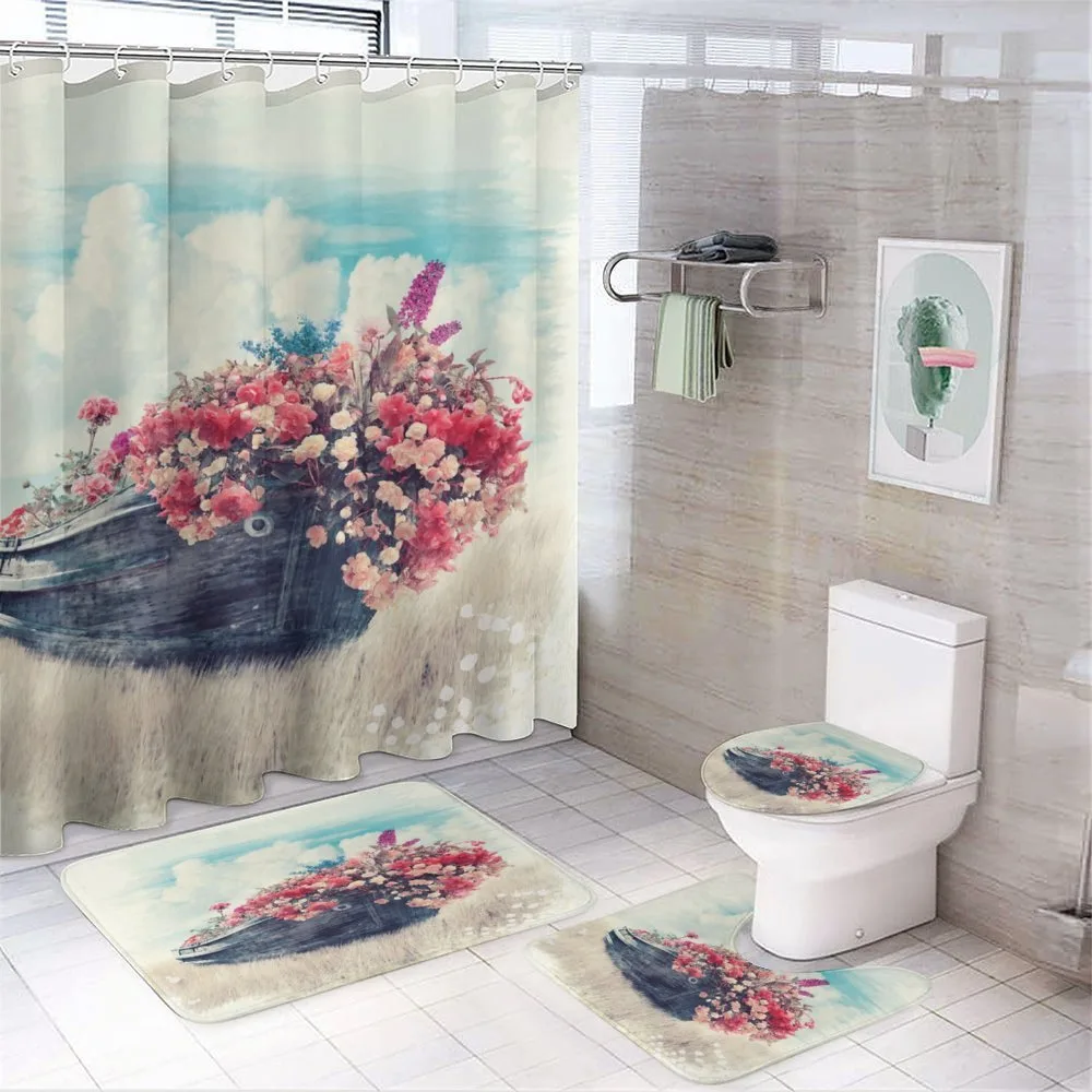 Flowers on a Boat Surreal — Your design