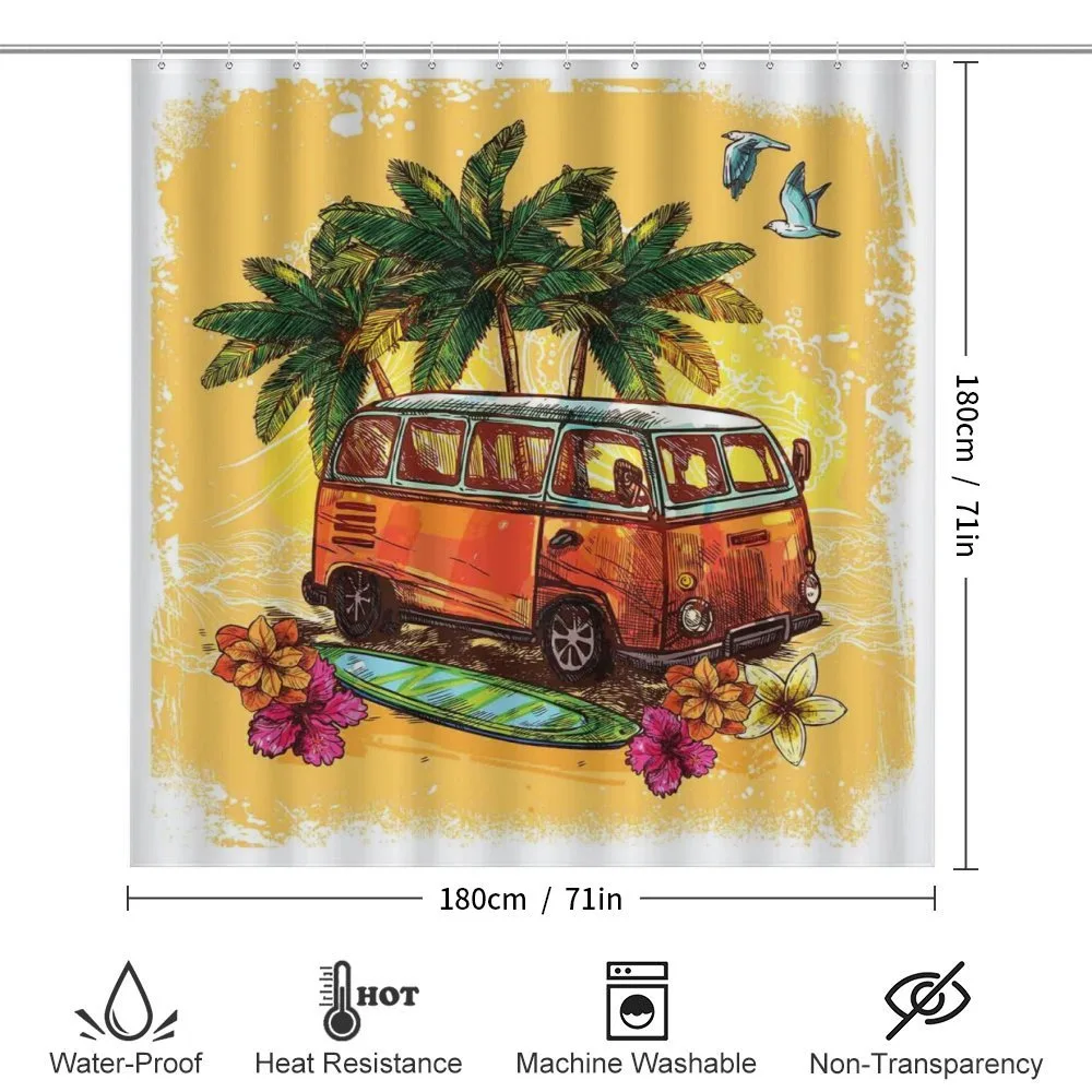 Hippie Old Exotic Bus — Detail 2