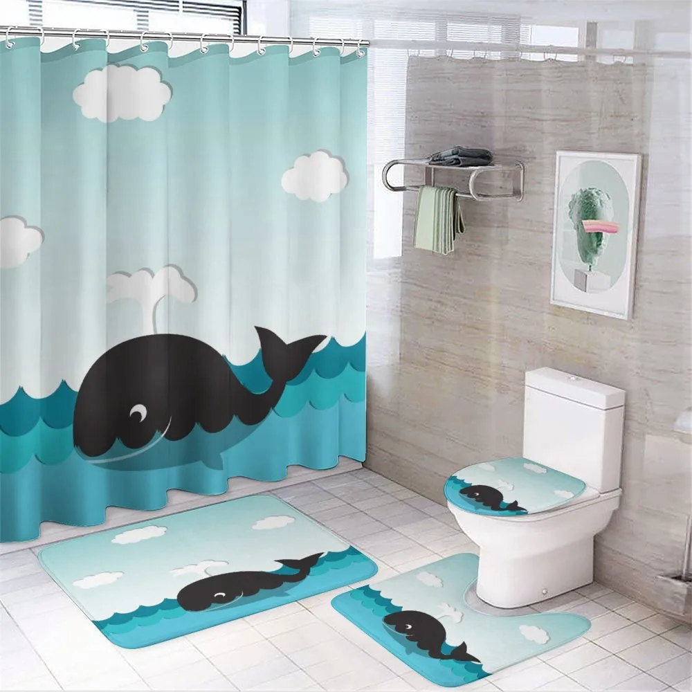 Nursery Graphic Fish on Sea — Your design