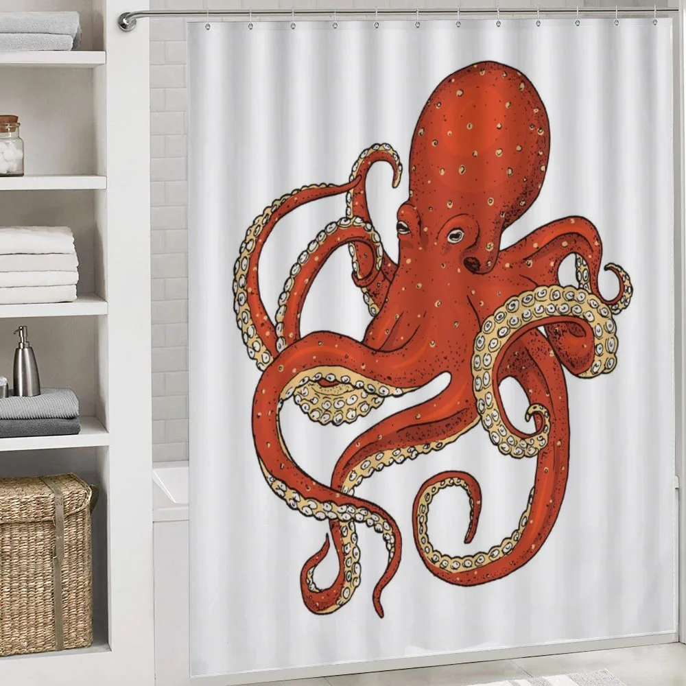 Octopus Drawing — Detail 4