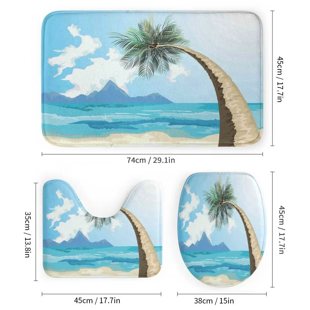 Palm Tree on the Beach — Detail 1