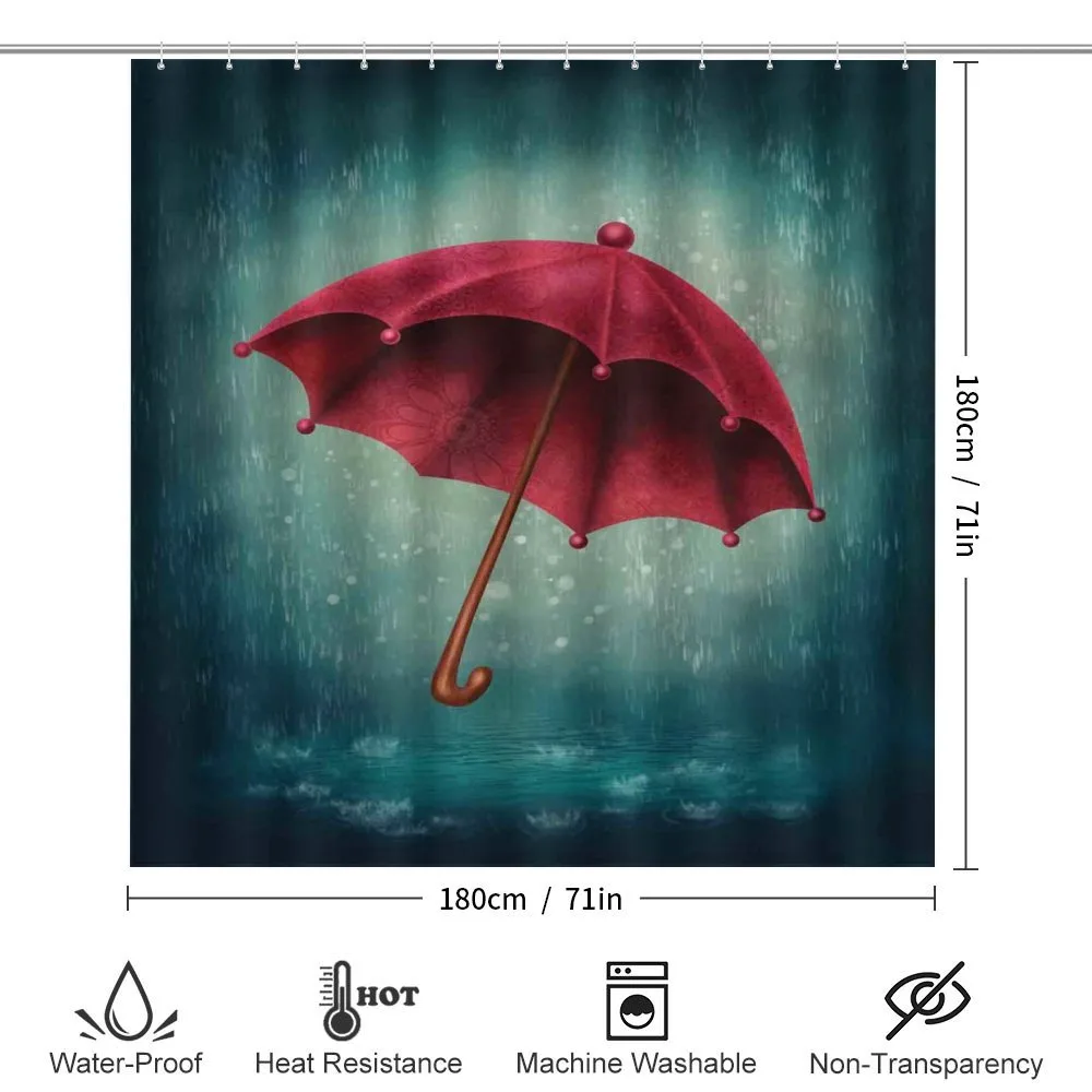 Retro Autumn Umbrella — Detail 2
