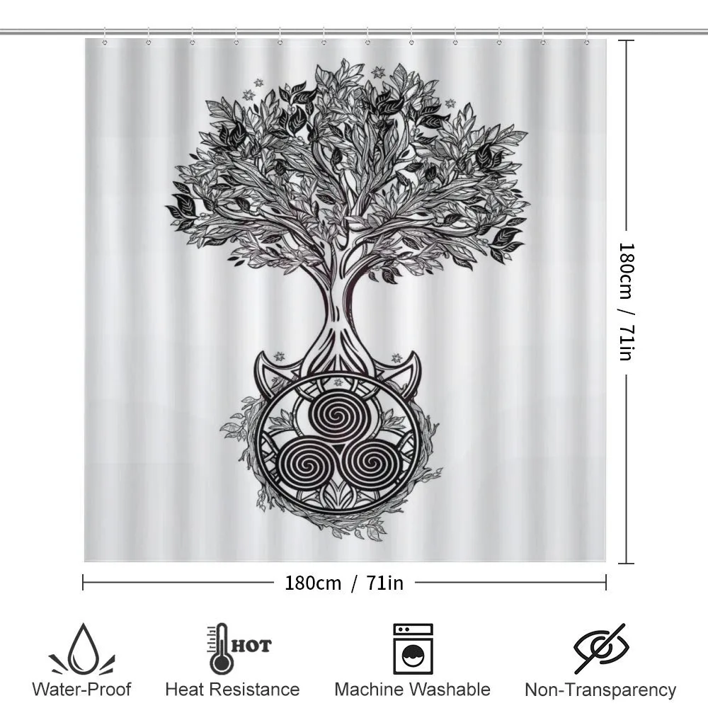 Tree of Life Triskelion — Detail 2