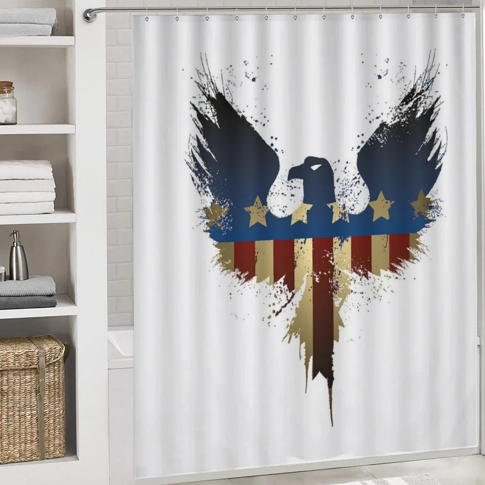 USA Flag Bird Silhouette — Detail 4
