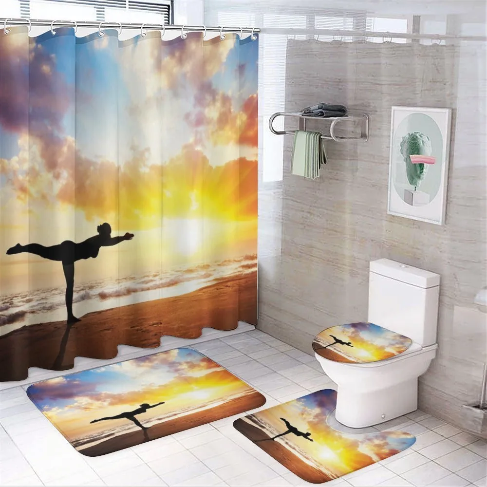Warrior Pose Majestic Sky — Your design