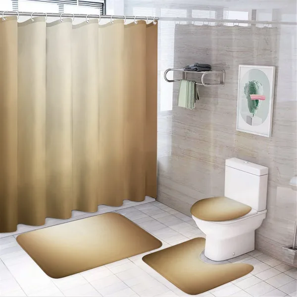 Abstract Plain Modern on a shower curtain