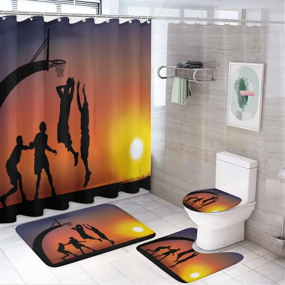 Boys Play Basketball — Your design