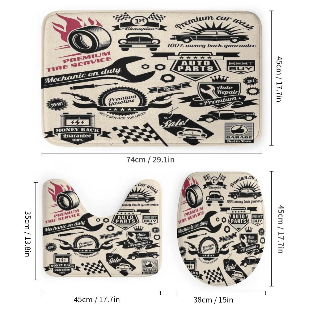 Car Repair Shop Logos — Detail 1