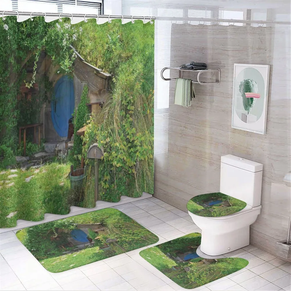 Fantasy Hobbit Land House — Your design